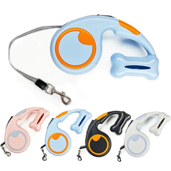 3m 5m Nylon Dog Leash Automatic Retractable
