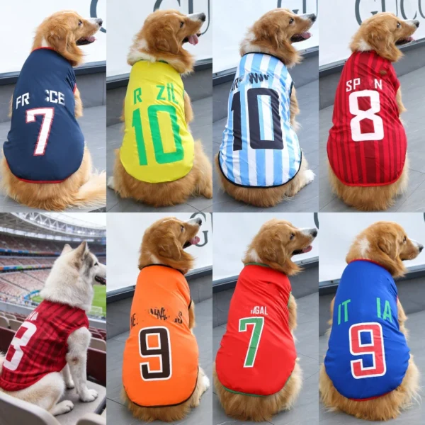 2026 Soccer Cat Dog Football Breathable