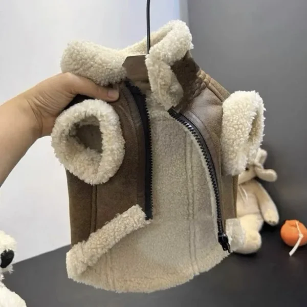 Pet Padded Vest Solid-Color Dog Clothes