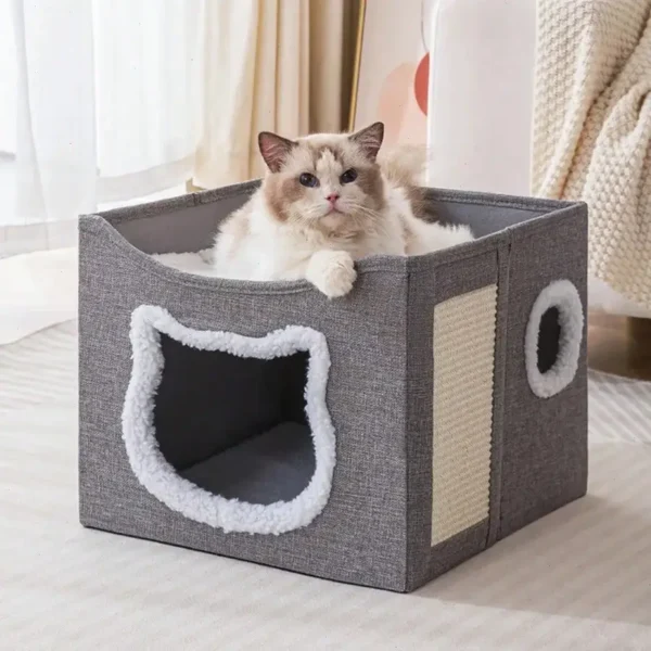 Luxurious multi story cat house