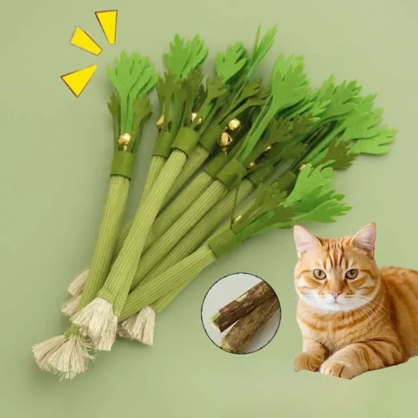 Cat Chew Toys Interactive Self High Catnip Molar Stick