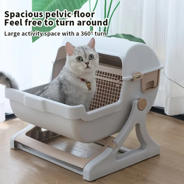 1pc Lazy Cat Litter Box